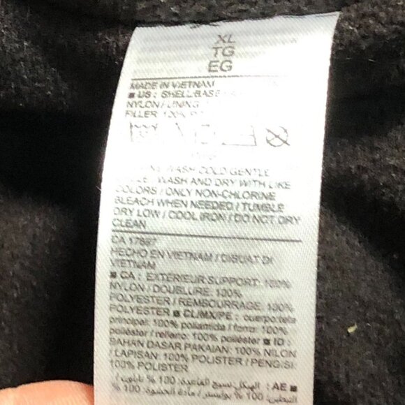 Old Navy Black Puffer Jacket XL Men's Winter Coat - Picture 13 of 16